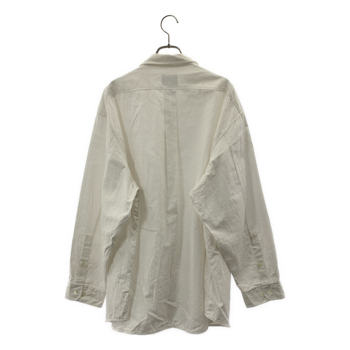 MARC JACOBS / マークジェイコブス | 総ロゴ ジャガード オーバーシルエット レギュラーカラー シャツ | S | メンズ