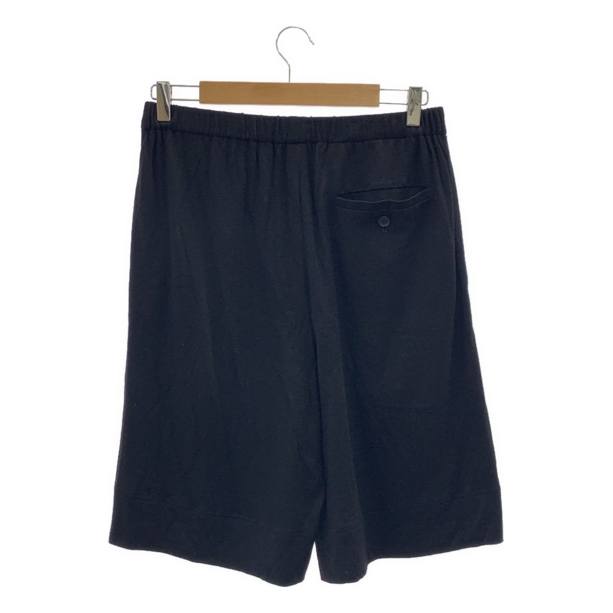 WRAPINKNOT | 寬版羊毛休閒短褲 | 3 號 | 女款