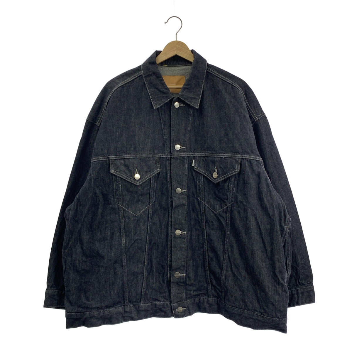 Graphpaper / 그래프 종이 | 2023SS | Colorfast Denim Trucker Jaket 컬러 패스트 데님 트래커 재킷 | 2 | 남성