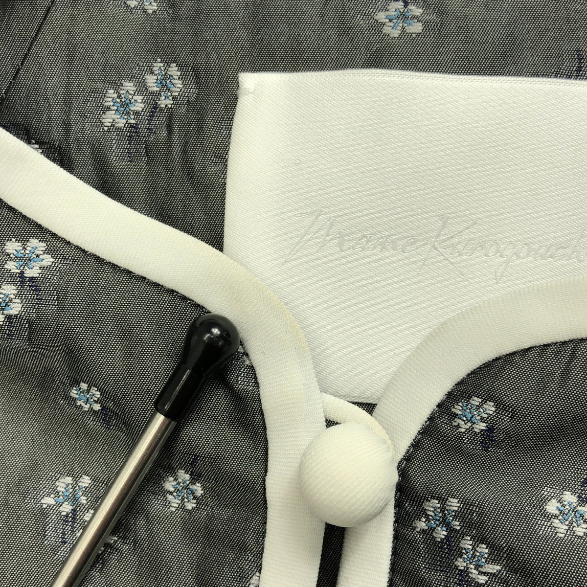 Mame Kurogouchi / マメクロゴウチ | 2021AW | 金木犀 フラワー エンブロイダリー ノーカラー ジャケット | 1 | レディース