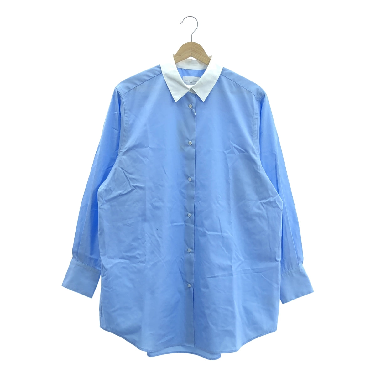 聯合箭隊 | 2024AW | 棉質寬幅布束腰襯衫 | 尺寸 38 |