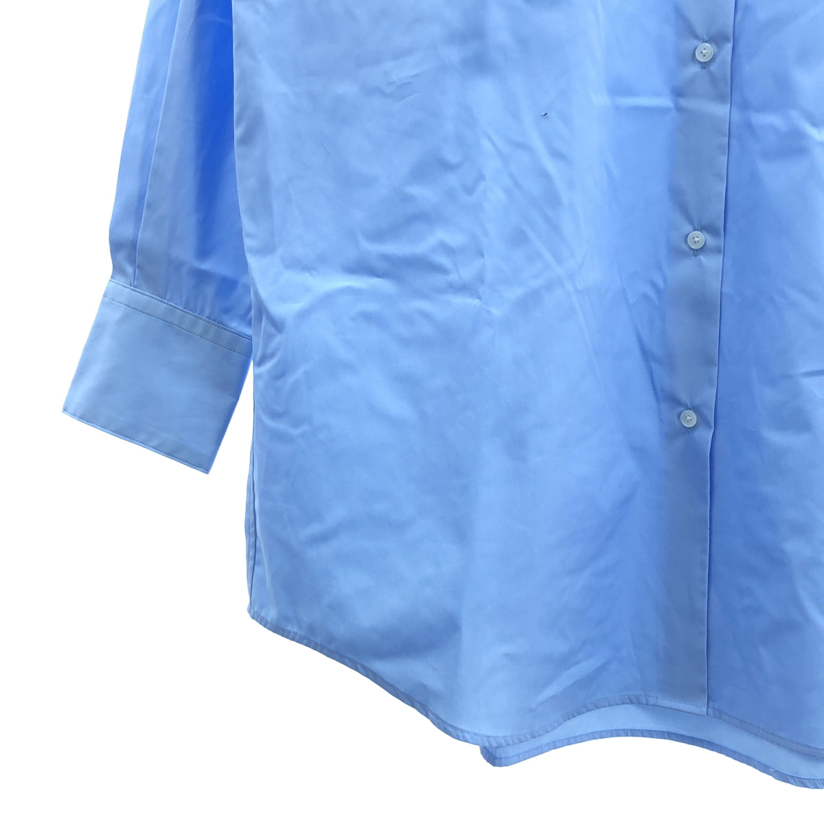 聯合箭隊 | 2024AW | 棉質寬幅布束腰襯衫 | 尺寸 38 |