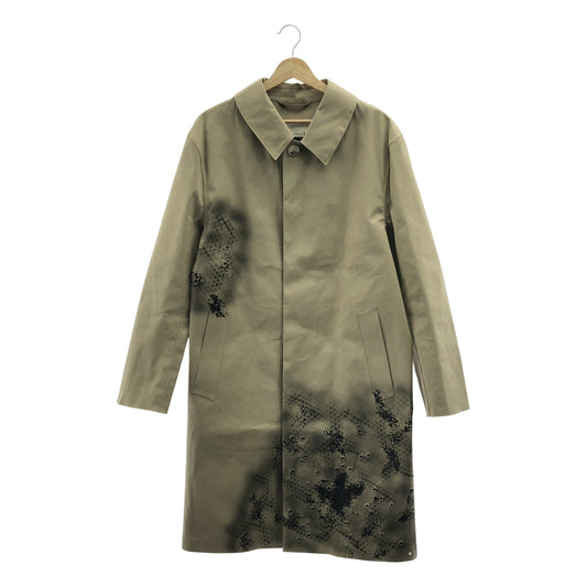 1017 ALYX 9SM / 알릭스 | × MACKINTOSH / COAT EYELET AND CAMO TREATMENT 스텐칼라 코트 | L | 남성