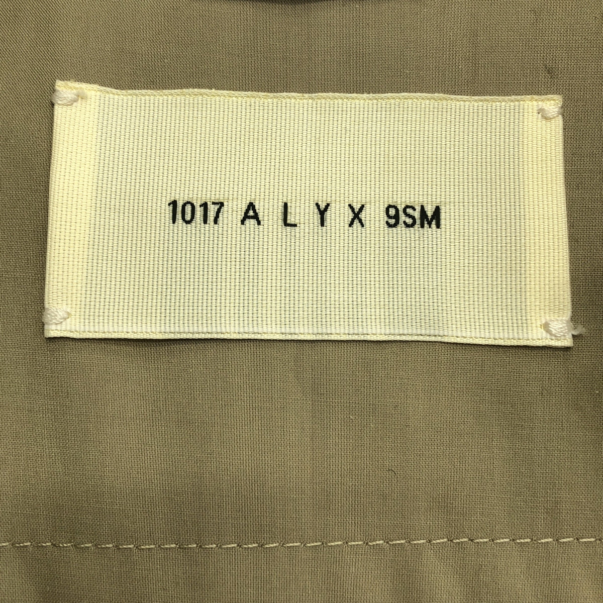 1017 ALYX 9SM / 알릭스 | × MACKINTOSH / COAT EYELET AND CAMO TREATMENT 스텐칼라 코트 | L | 베이지/블랙 | 남성