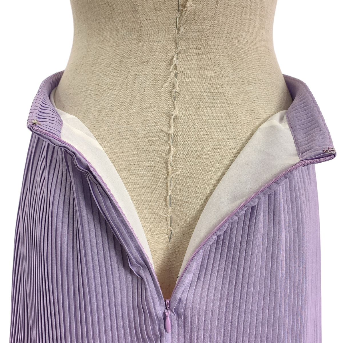 [近新] DRIES VAN NOTEN | 2019 春夏 | 印花百褶長裙 | XS 碼 | 紫色/橙色 | 女款