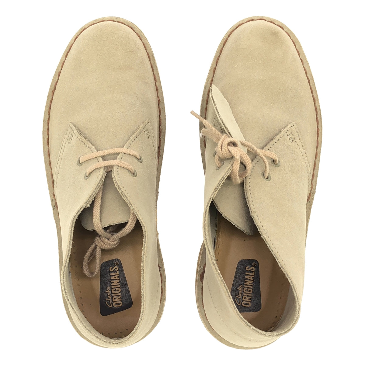 clarks / クラークス | Desert Boot スエード チャッカ デザート ブーツ | UK5 | ベージュ | レディース