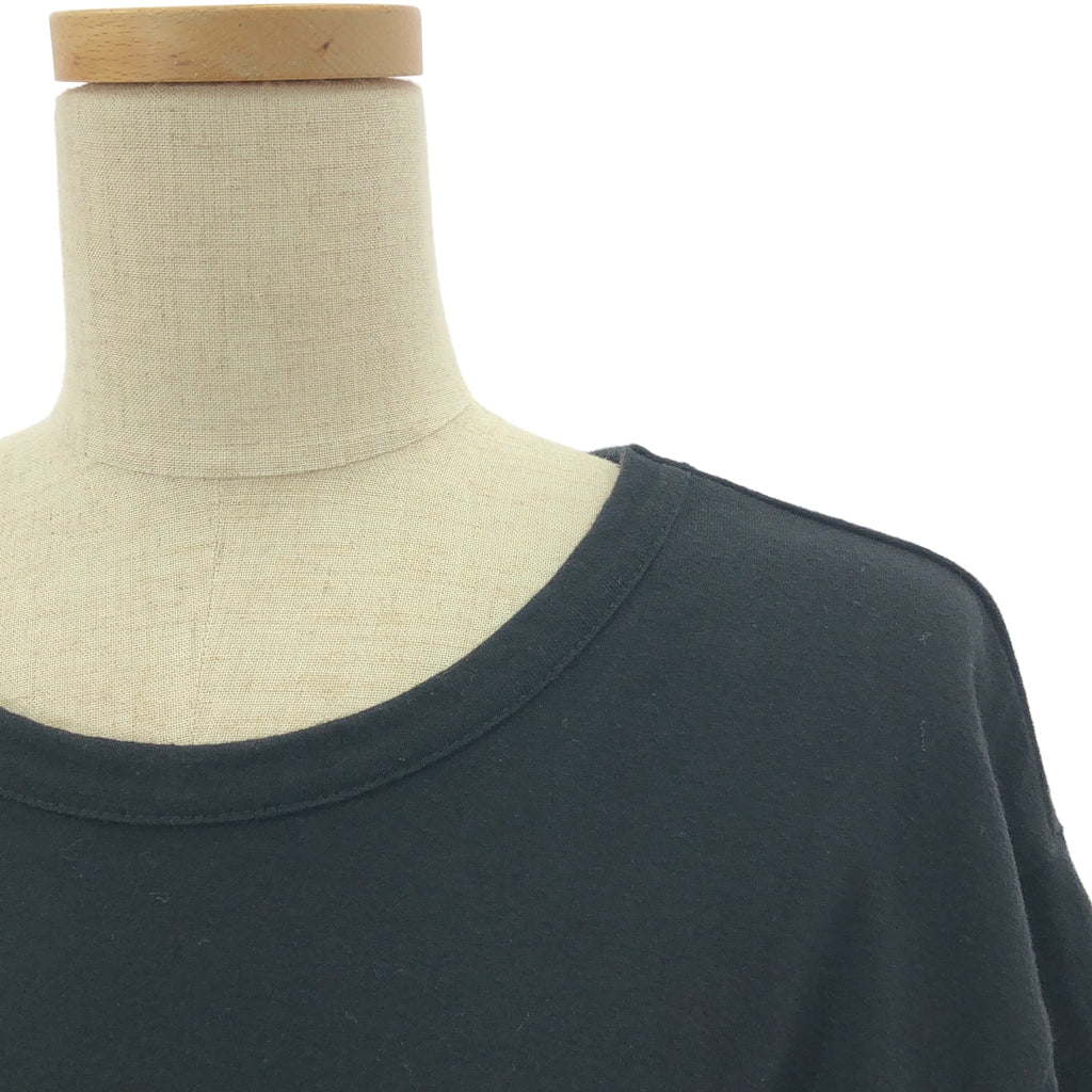 Y's / ワイズヨウジヤマモト | 2020AW | ドローストリング ポケット オーバー カットソー Tシャツ | 2 | ブラック | レディース