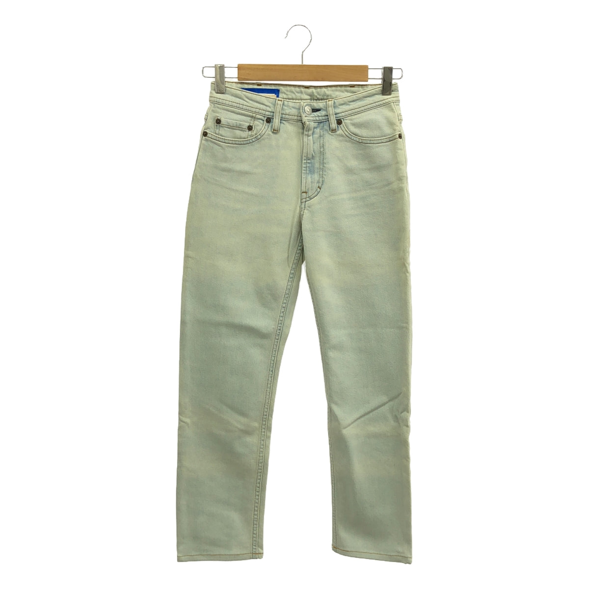 Acne Studios / アクネストゥディオズ | Bla Konst ブリーチ ストレート デニムパンツ | 24 | インディゴ | レディース