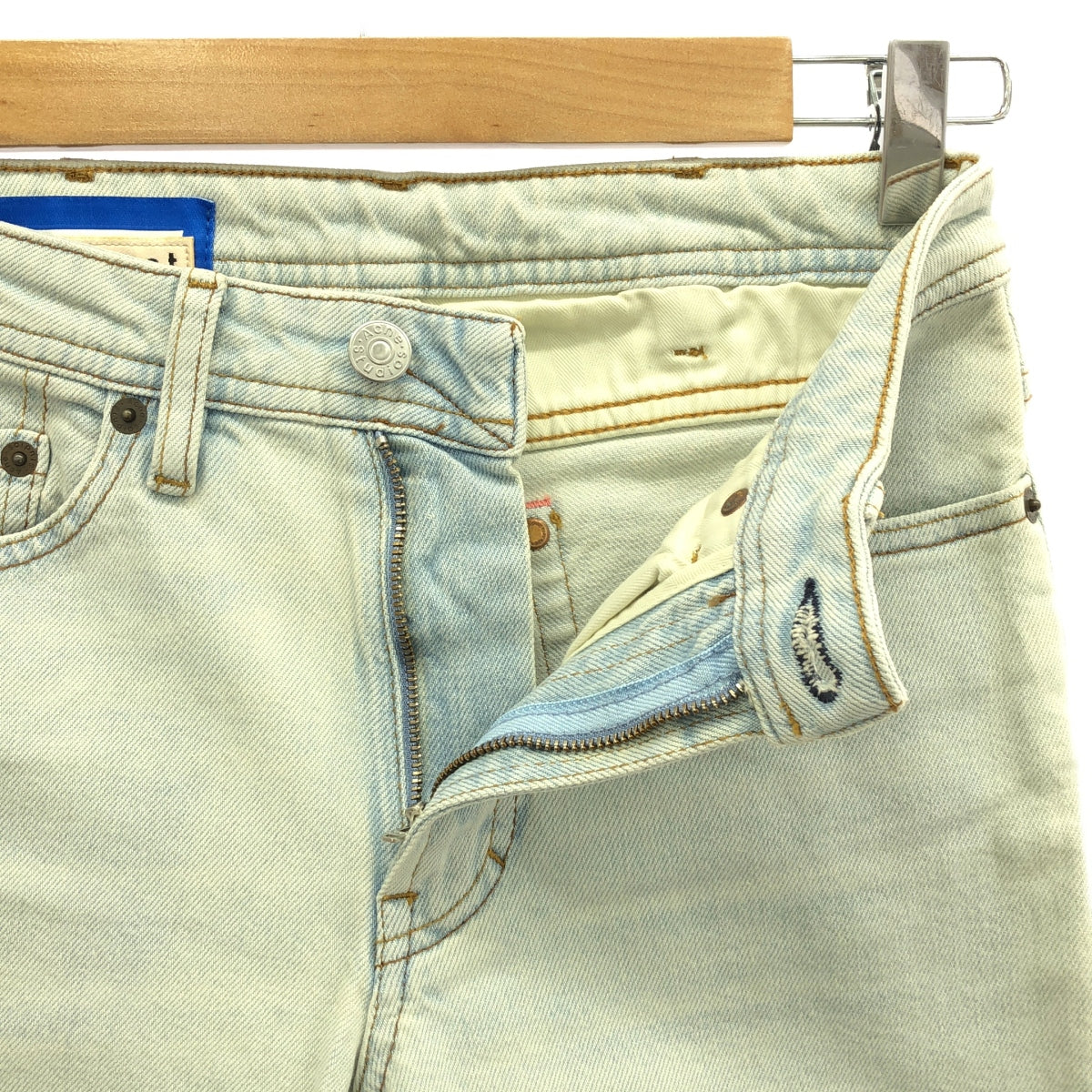 Acne Studios / アクネストゥディオズ | Bla Konst ブリーチ ストレート デニムパンツ | 24 | インディゴ | レディース