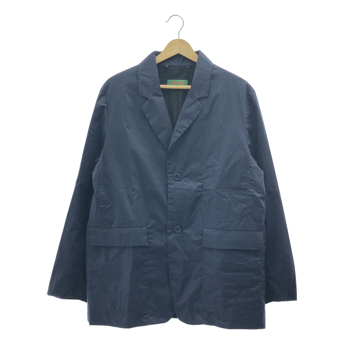 【新品】CASEY CASEY/凱西凱西 | PUD JACKET 紙布雙面棉外套 | S | 藏青色 | 男款