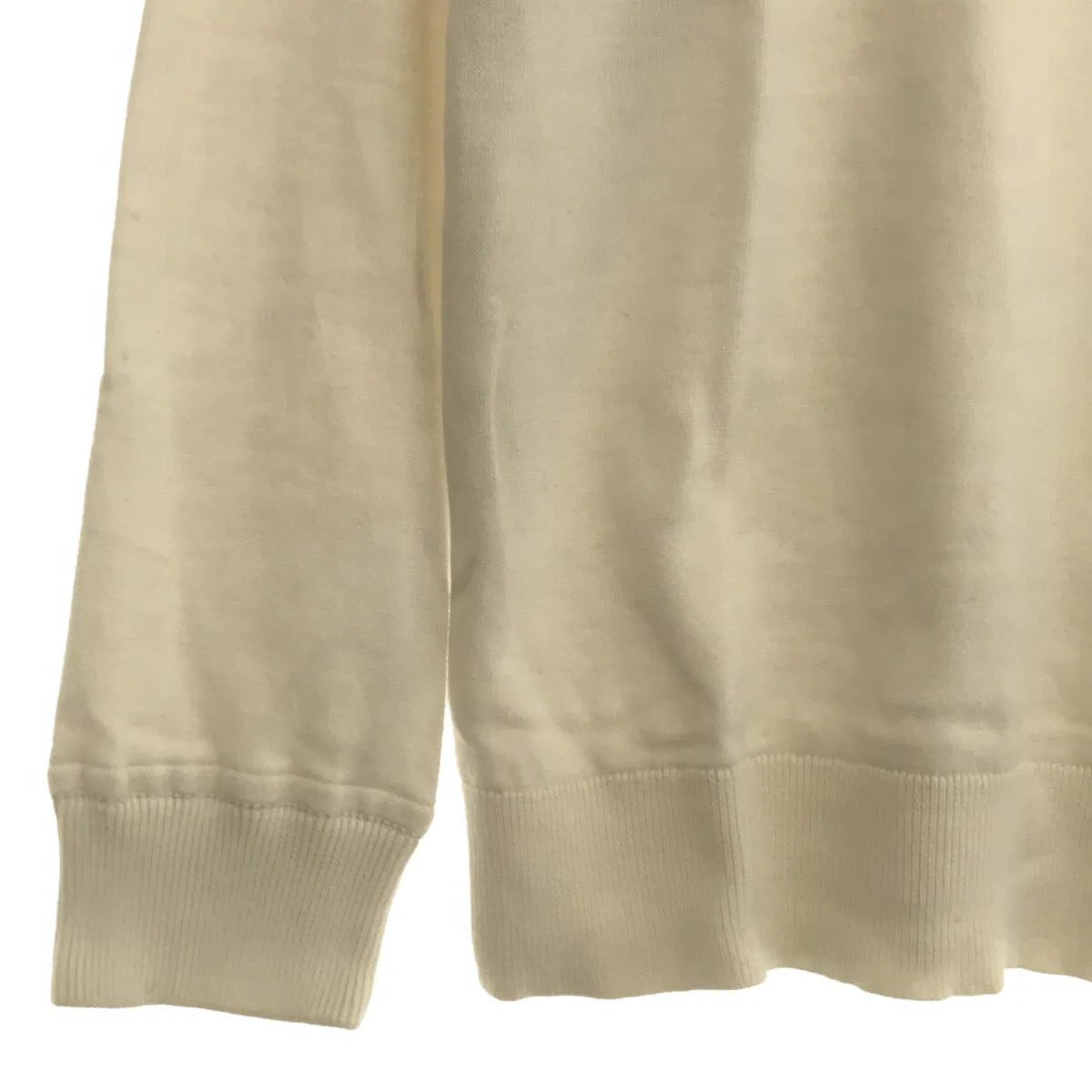 GIU GIU / ジウジウ | コットン パイルジャガード クルーネックニット | S | ホワイト | レディース