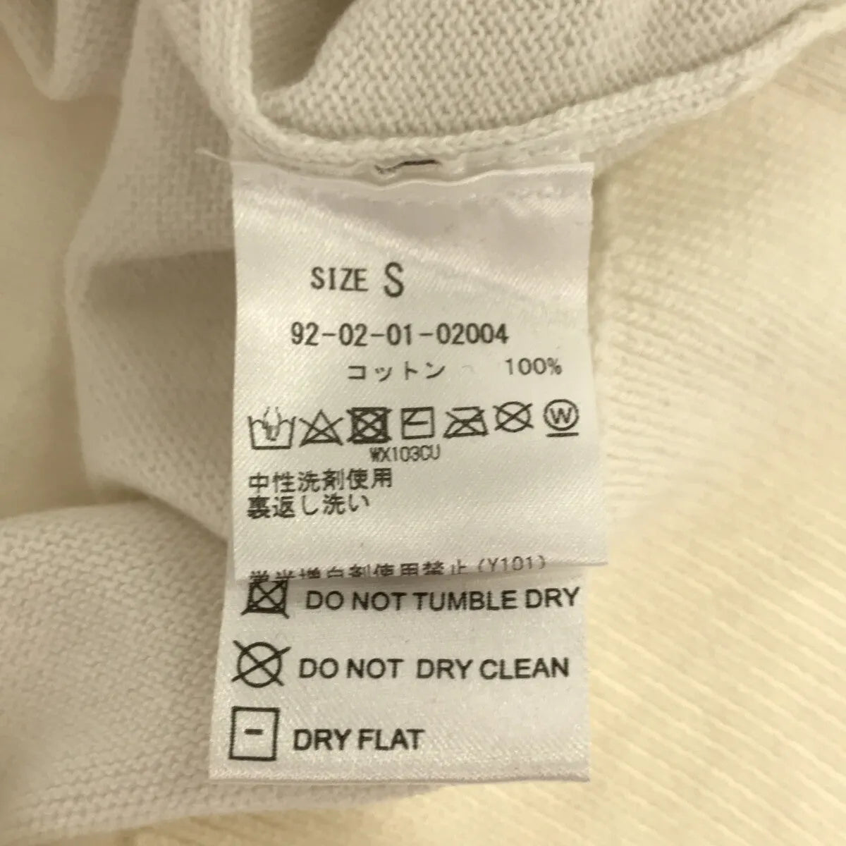 GIU GIU / ジウジウ | コットン パイルジャガード クルーネックニット | S | ホワイト | レディース