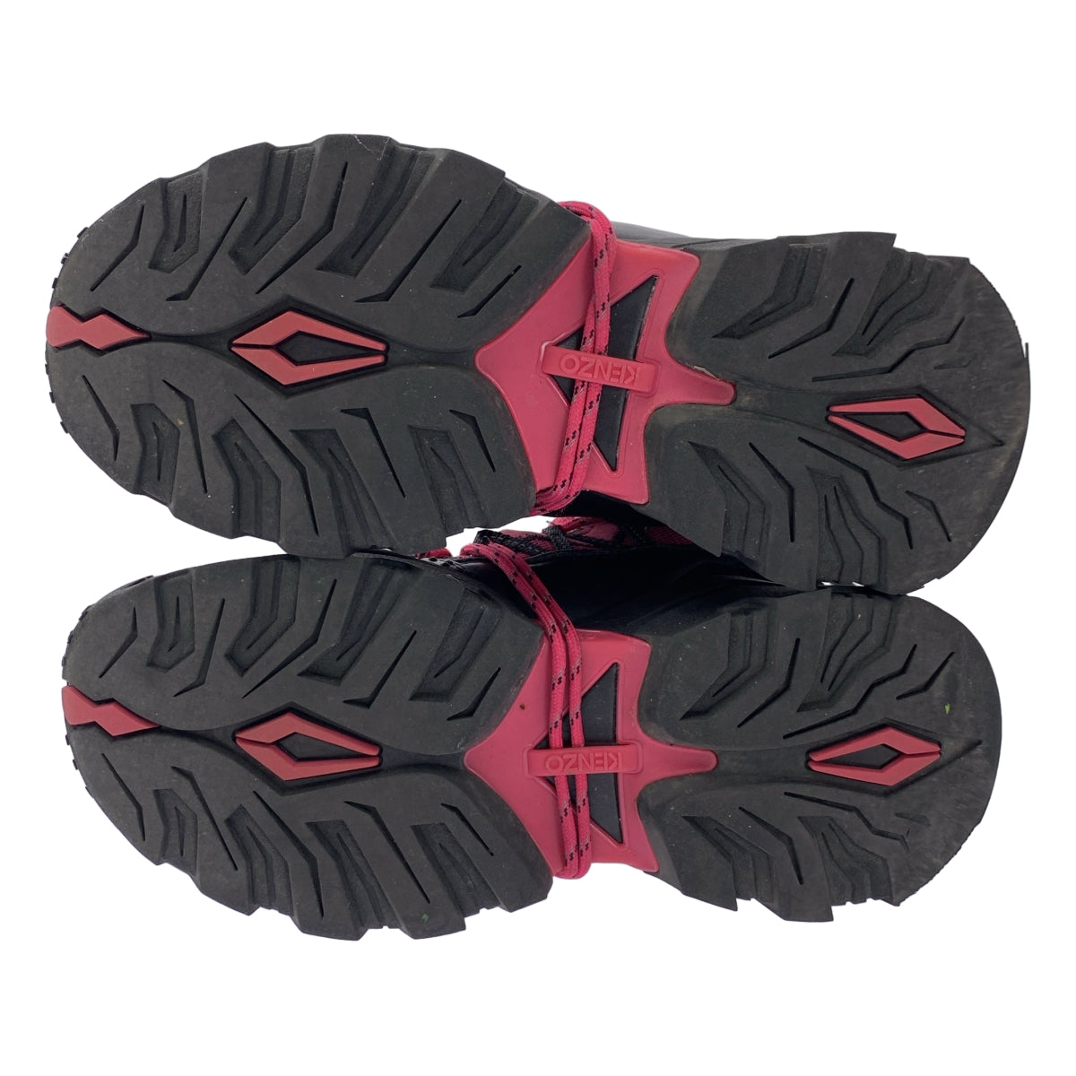 KENZO / 켄조 | INKA LOW TOP 잉카 로우 톱 스니커즈 | 41 | 블랙 / 핑크 | 남성