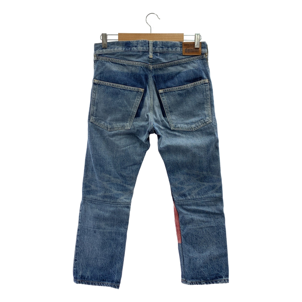 JUNYA WATANABE COMME des GARCONS / 준야와타나베 | denim / 패치워크 데님 팬츠 | XS | 인디고 | 여성