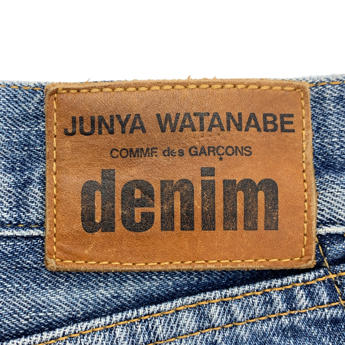 JUNYA WATANABE COMME des GARCONS / 준야와타나베 | denim / 패치워크 데님 팬츠 | XS | 인디고 | 여성