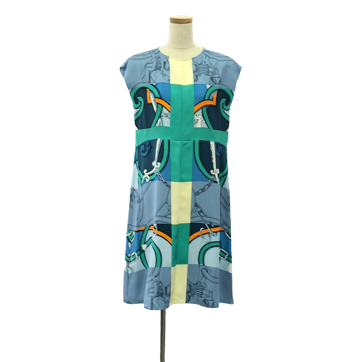 HERMES / Hermes | 100% silk / Silk scarf dress one-piece | 36 | Women's