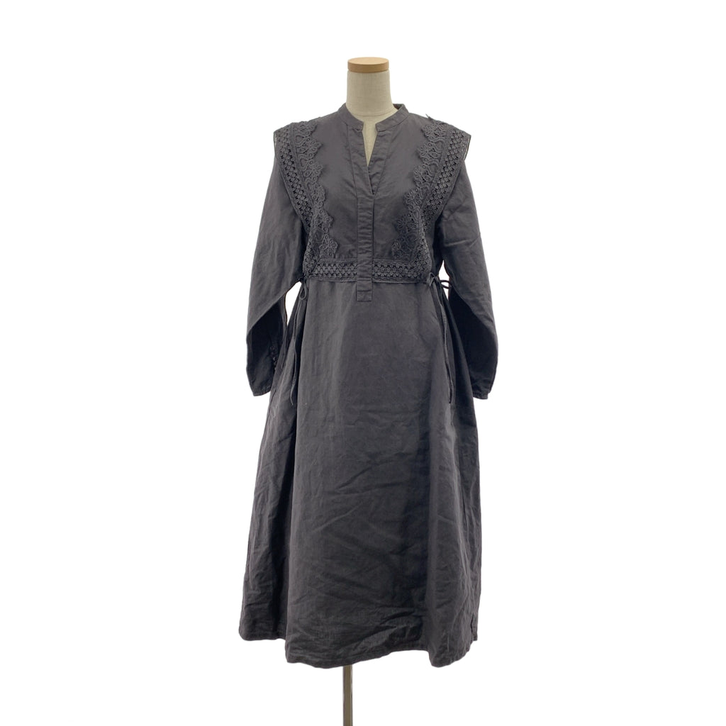 mala KALANCHOE | 鏤空領口蕾絲套頭長裙 |