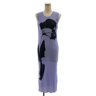 ISSEY MIYAKE / 이세이미야케 | 2024SS | PHYSIOTYPE PLEATS 밀기 꽃무늬 프린트 주름 원피스 | 2 |