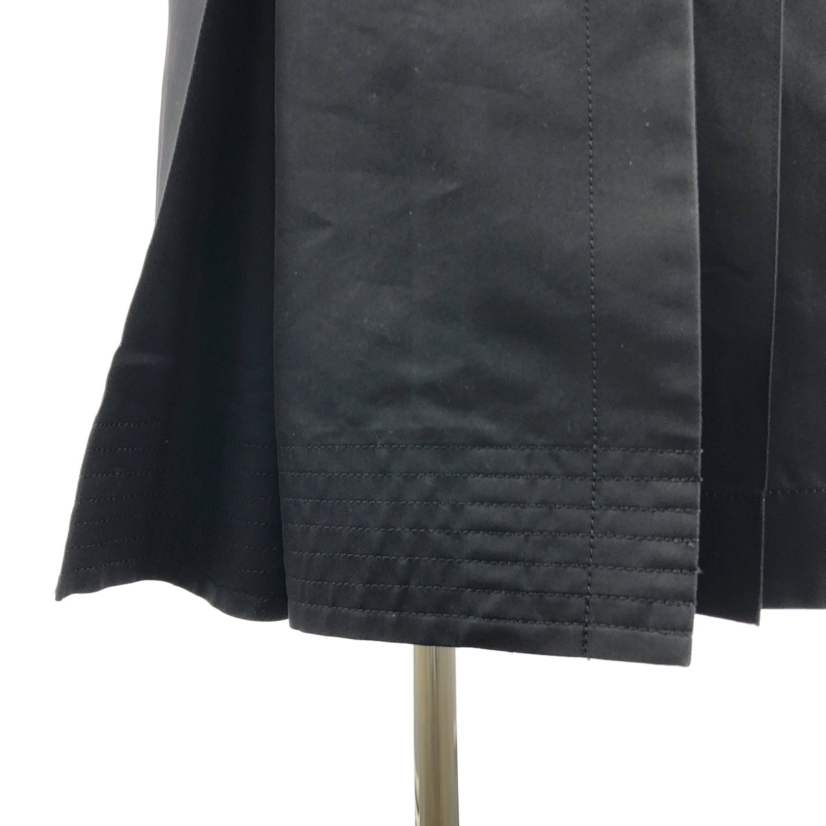 sacai / 사카이 | cotton Gabardine Skirt 코튼 스커트 | 1 | 블랙 | 여성