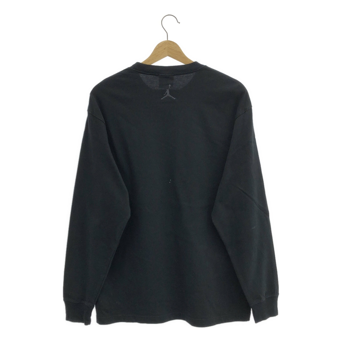 NIKE / 나이키 | Jordan × A Ma Maniere / 아마마니에르 L / S Tee / 엠브로이드 로고 컷소우 | M | 블랙 | 남성