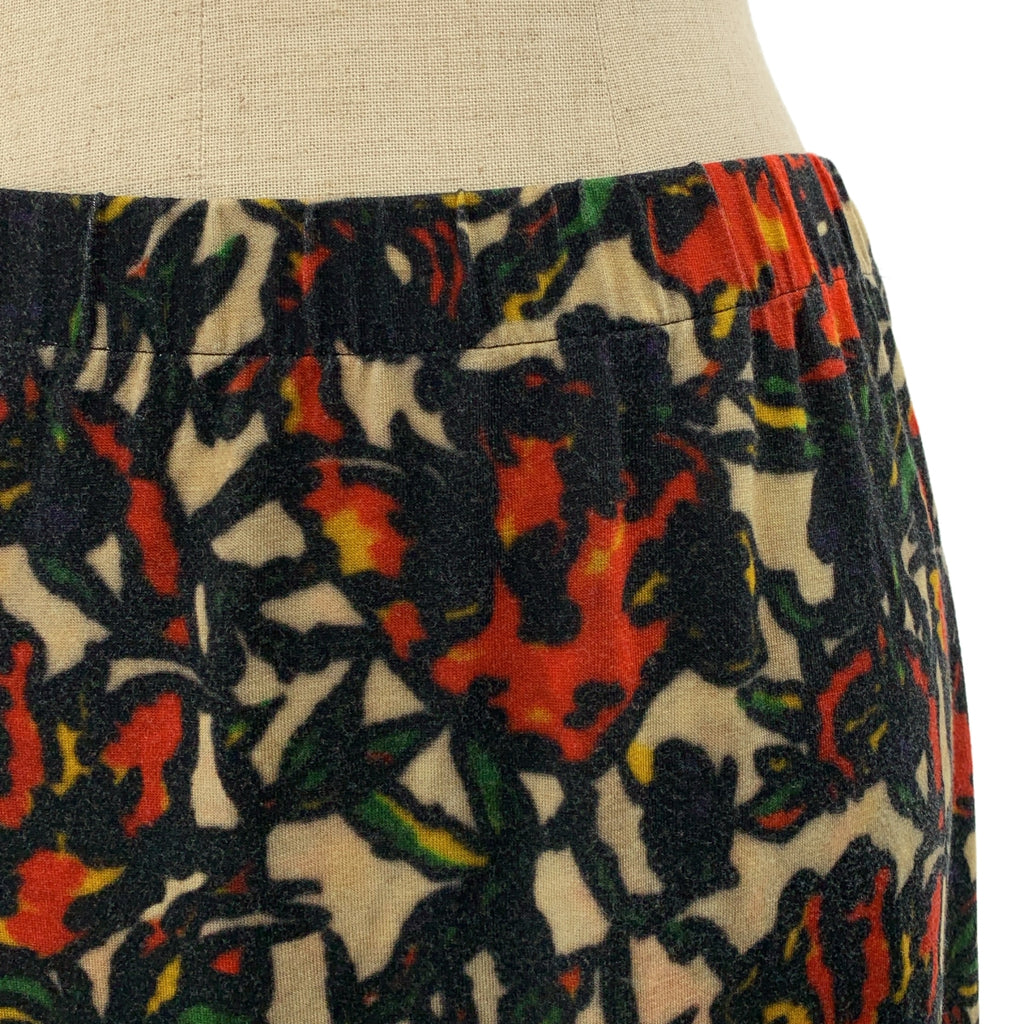 DRIES VAN NOTEN / ドリスヴァンノッテン | ビスコース 総柄 ウエストゴム スカート | S | マルチカラー | レディース