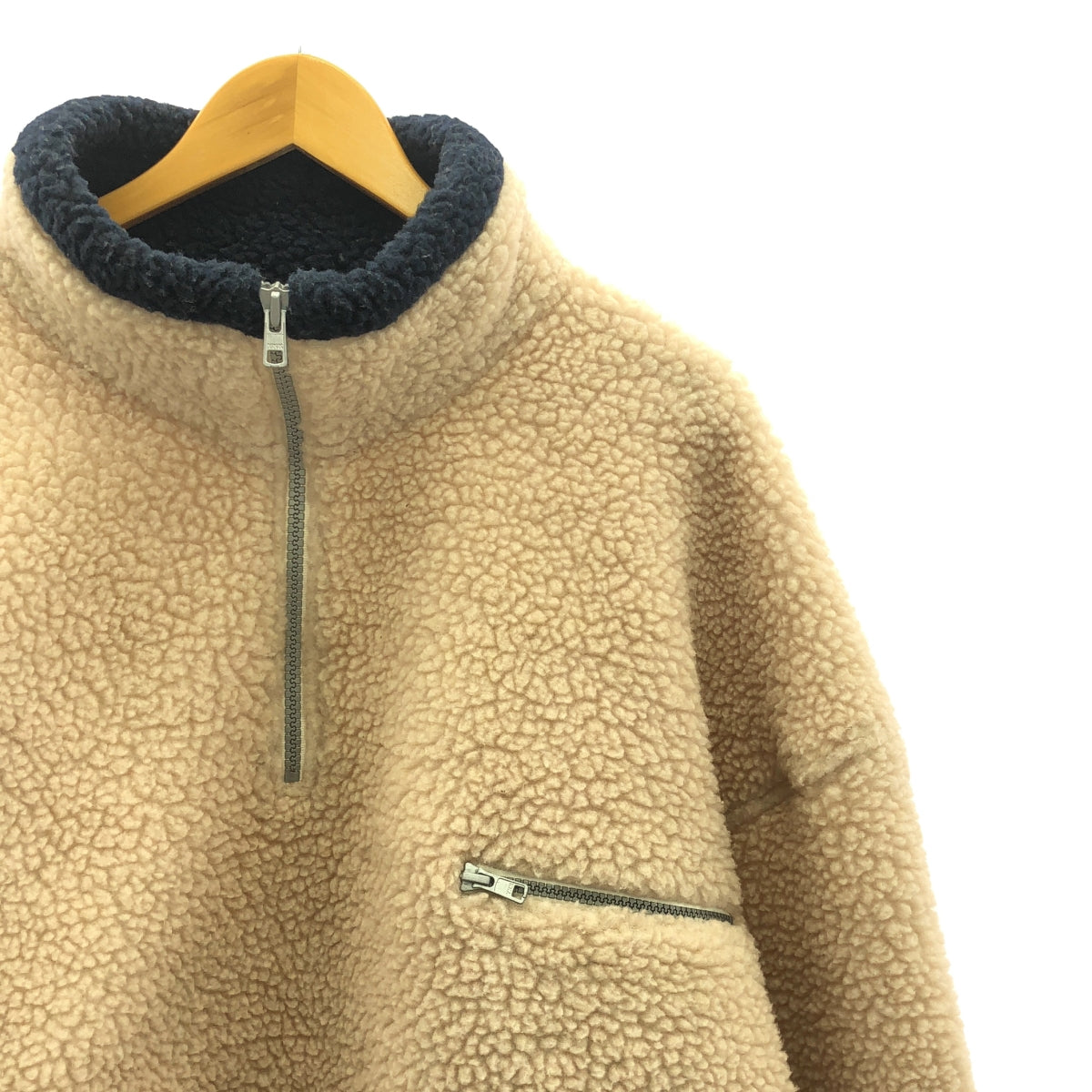 PACCBET / Lasbet | PULLOVER FLEECE Half-Zip Fleece Jacket | M | Men's