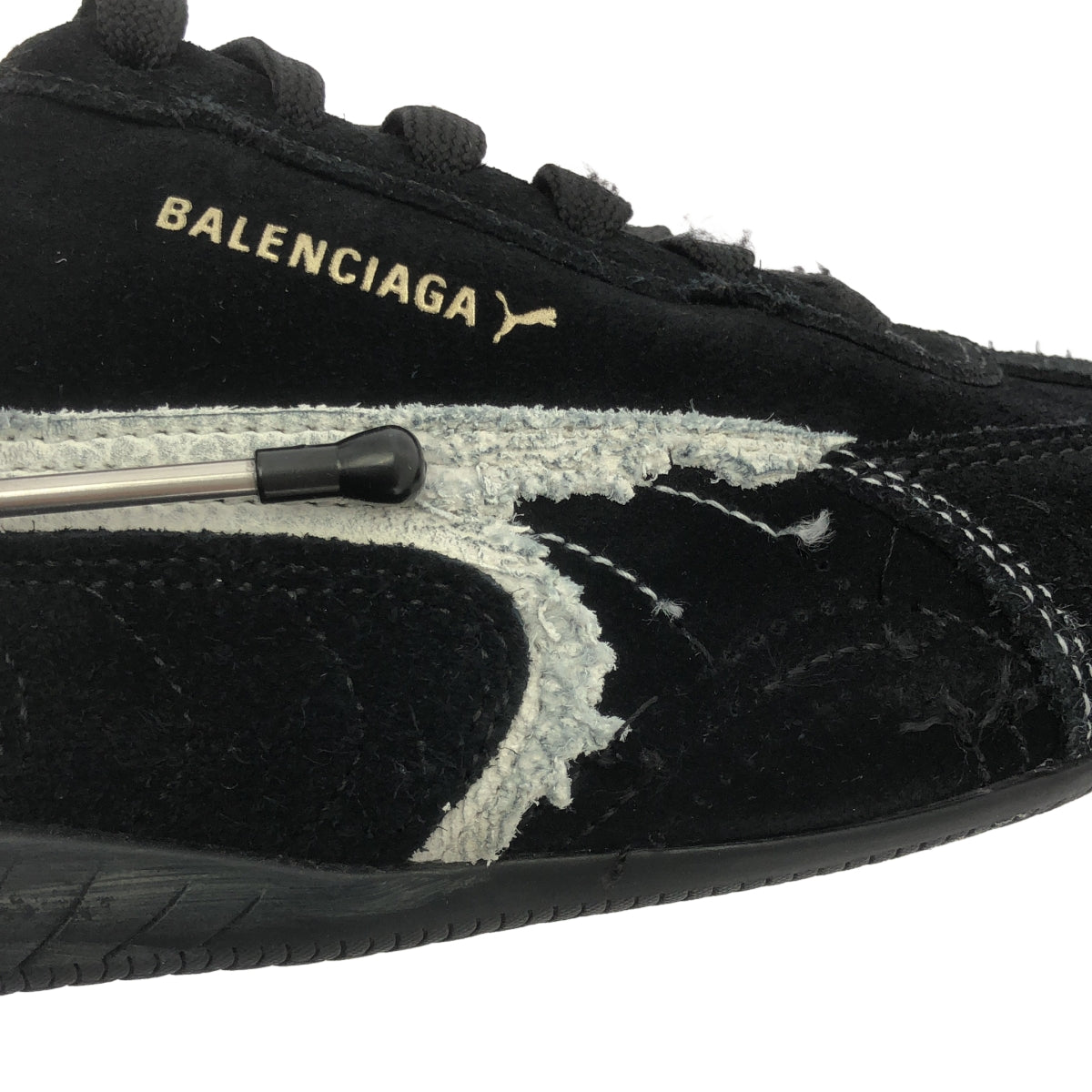 BALENCIAGA / 巴黎世家 | x PUMA SPEEDCAT 復古絨面革運動鞋 | 尺寸 37 | 女款
