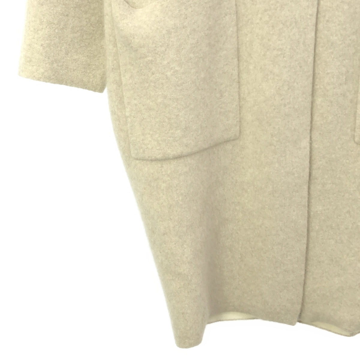 Tomorrowland BALLSEY | Double Face Fox Big Cardigan | S | Light Beige | Women's