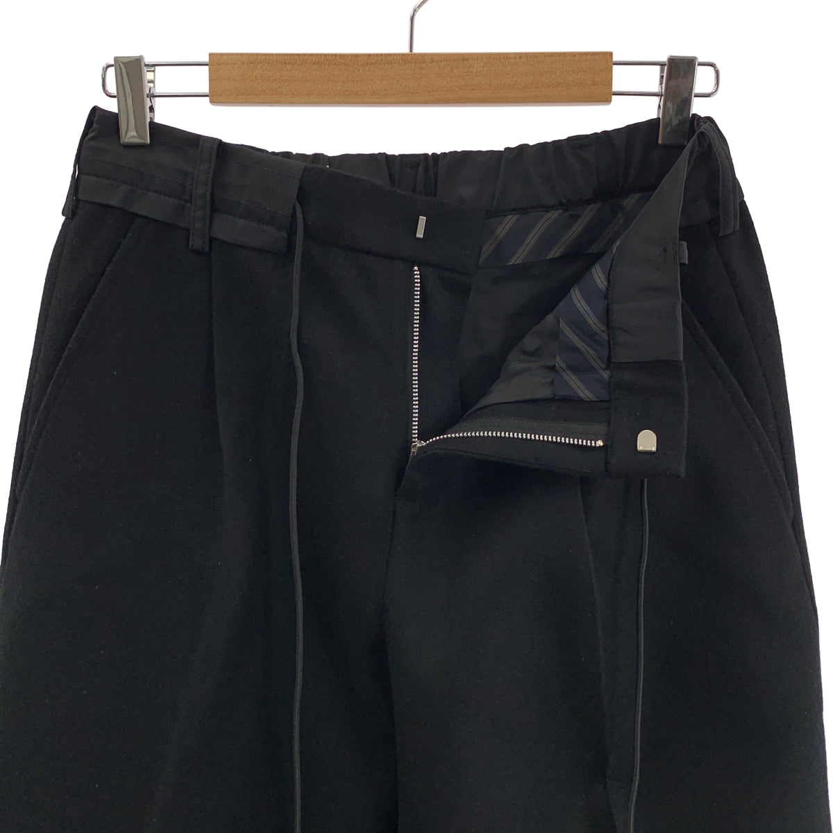 sacai / サカイ | Wool Melton Pants ウール メルトン テーパードパンツ | 1 | メンズ