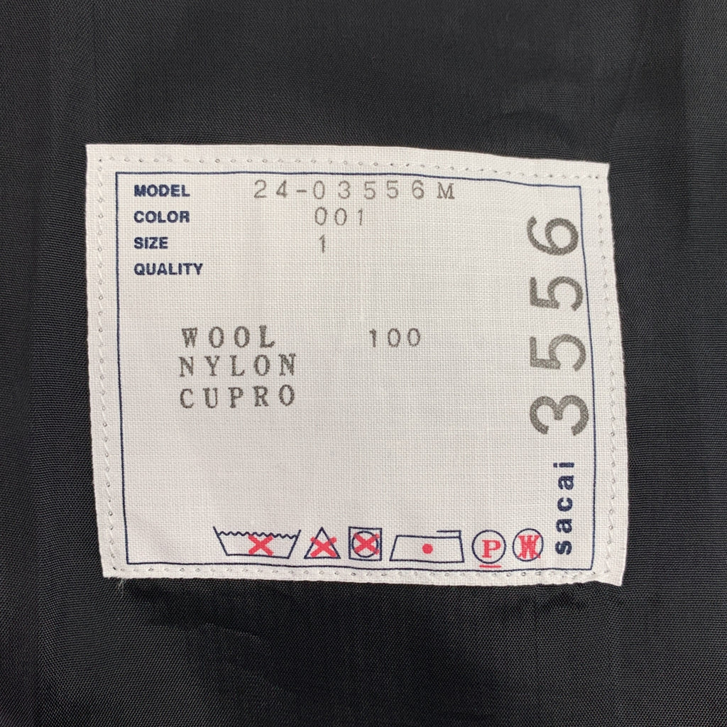 sacai / サカイ | Wool Melton Pants ウール メルトン テーパードパンツ | 1 | メンズ