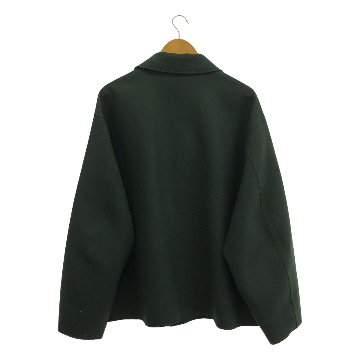 【美品】  YOKE / ヨーク | 2022AW | × JOHN /  is not available cut-off jacket / メルトン カットオフ ジャケット | F | green | メンズ