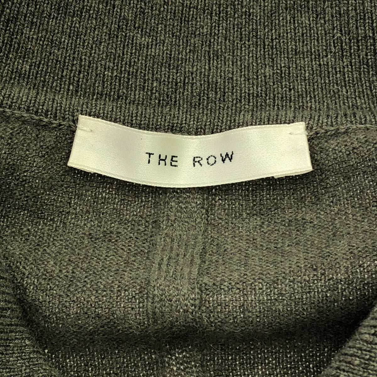 THE ROW | 羊絨牛角扣針織襯衫 | M | 男款