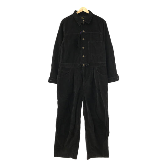 [Good Condition] Needles | 2022AW | HD All-In-One Corduroy | Knee-length Corduroy Jumpsuit Overalls | XS | Charcoal | Men's