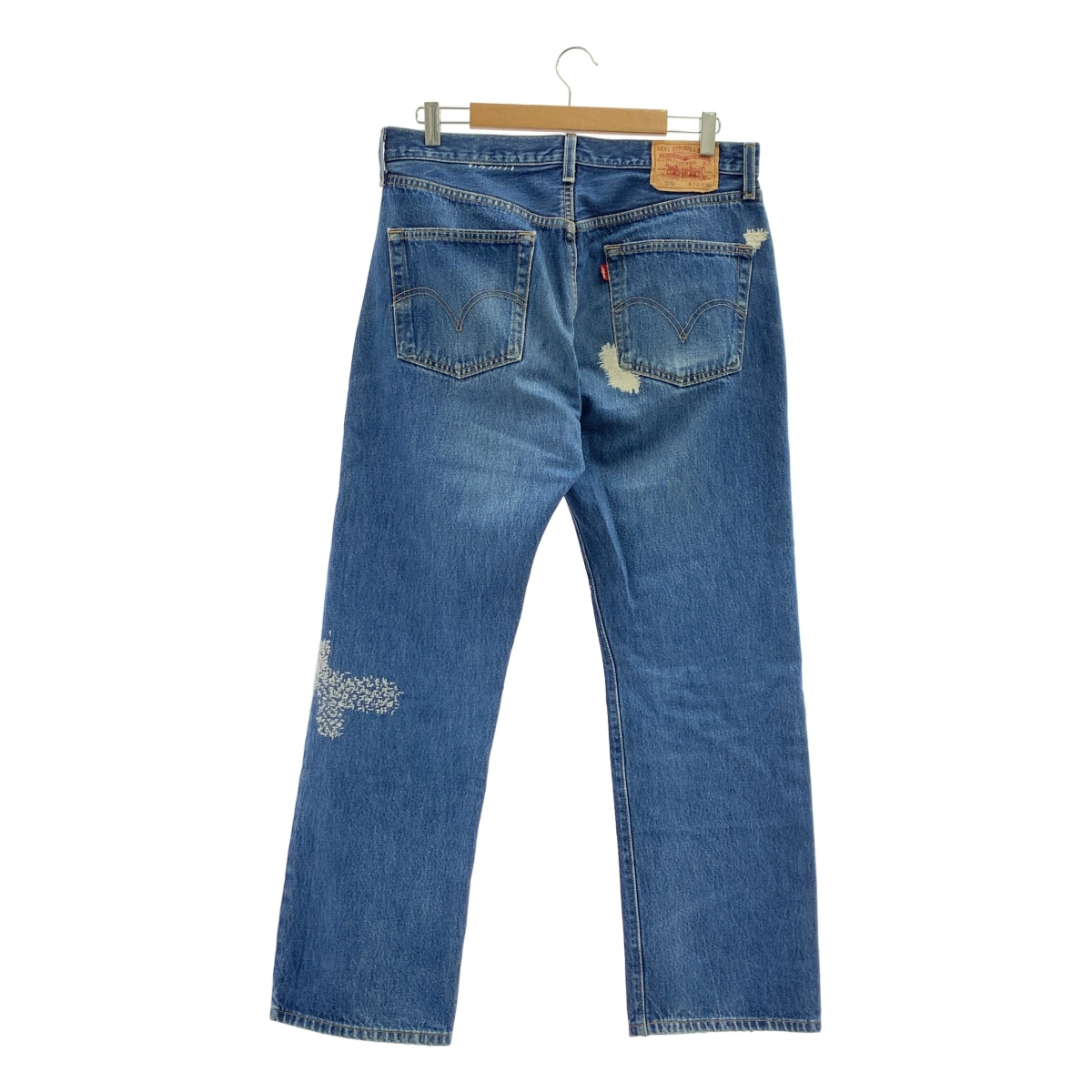 Levi's / 리바이스 | PATRINIA 패트리니어 501 핸드 스티치 데님 팬츠 | W34 L30 |