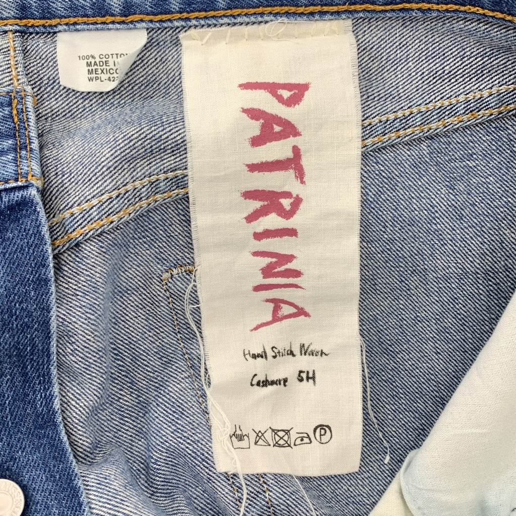 Levi's / リーバイス | PATRINIA パトリニア 501 ハンドステッチ デニムパンツ | W34 L30 | メンズ