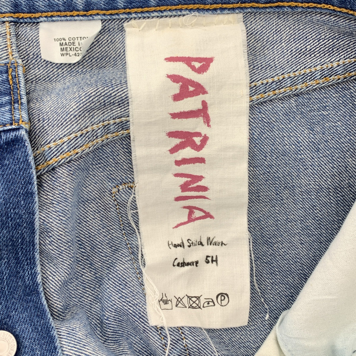 Levi's / リーバイス | PATRINIA パトリニア 501 ハンドステッチ デニムパンツ | W34 L30 | メンズ