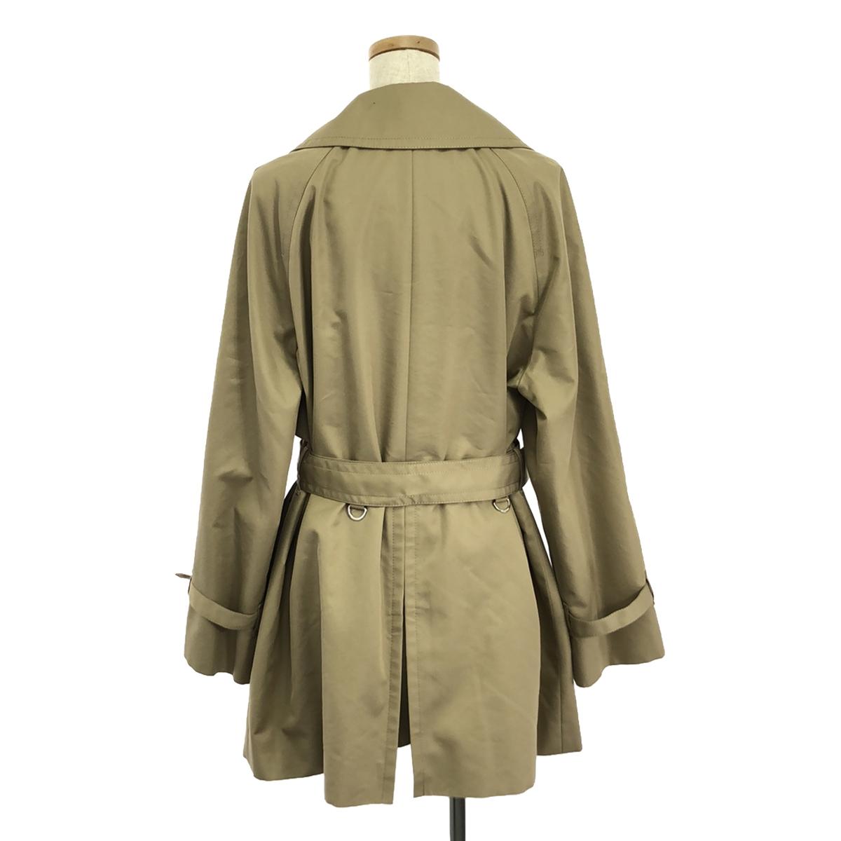 [Good Condition] AQUASCUTUM | 2023SS | × JOURNAL STANDARD LESSAGE Special Order Short Trench Coat | F | Beige | Women's