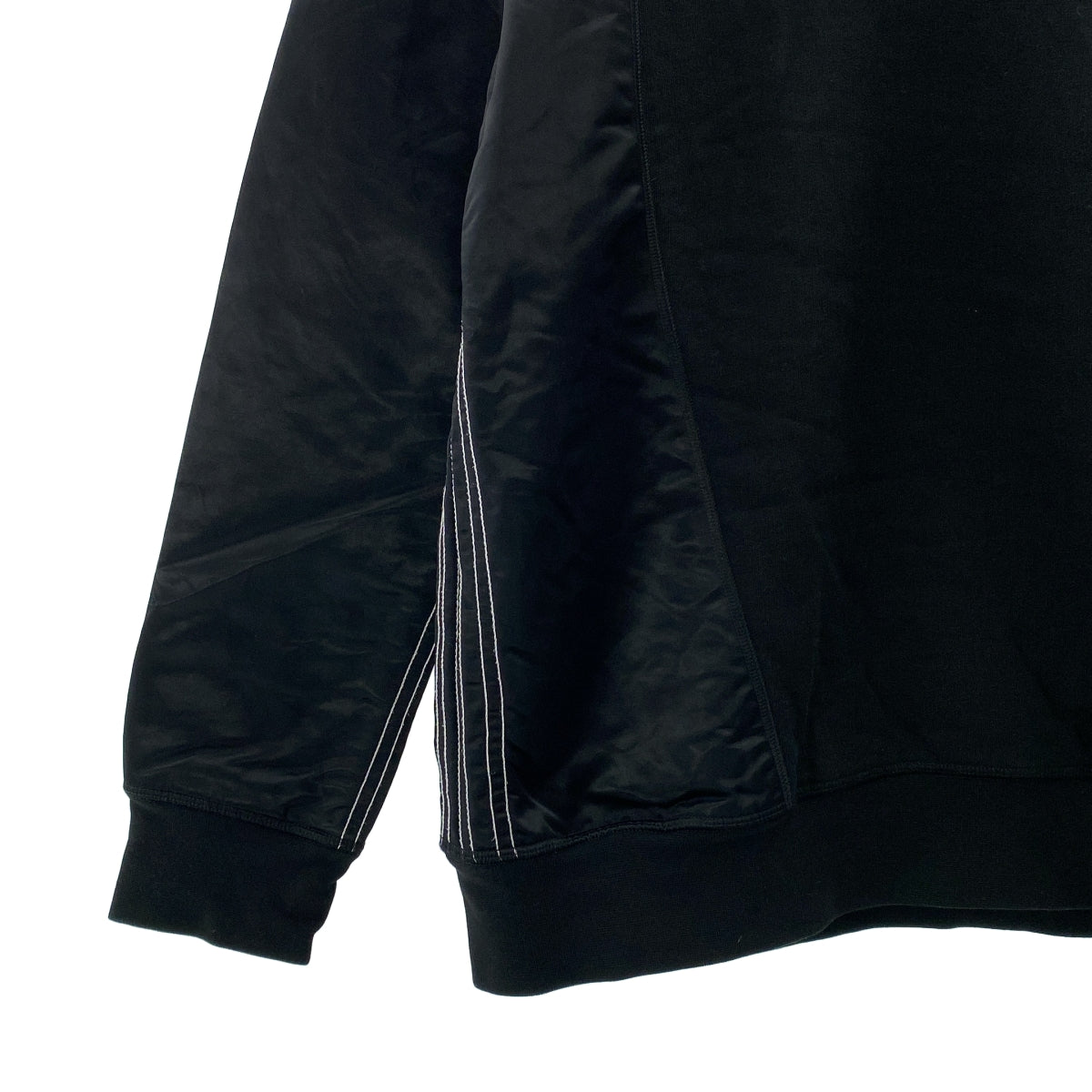 adidas by Alexander Wang / アディダスBYアレキサンダーワン | コットン ドッキング クルーネック スウェット | XS | メンズ