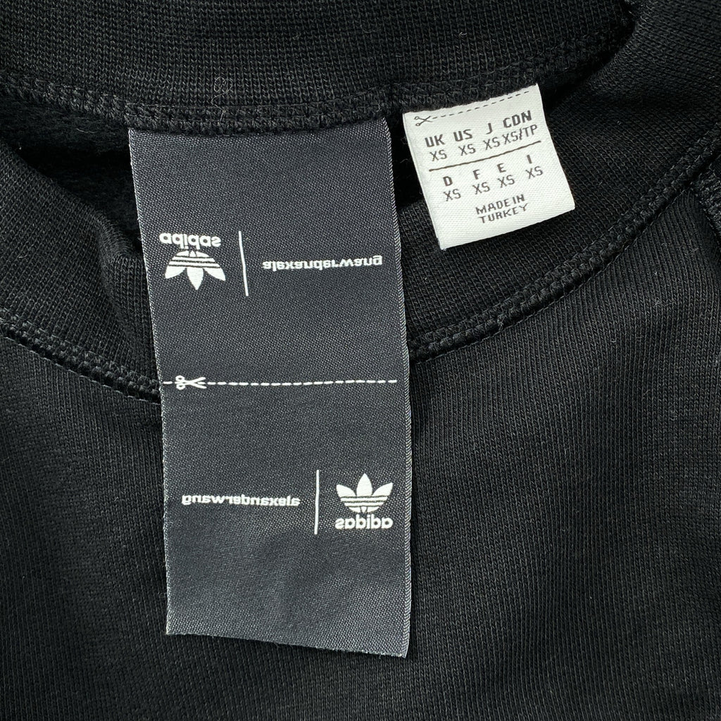 adidas by Alexander Wang / アディダスBYアレキサンダーワン | コットン ドッキング クルーネック スウェット | XS | メンズ