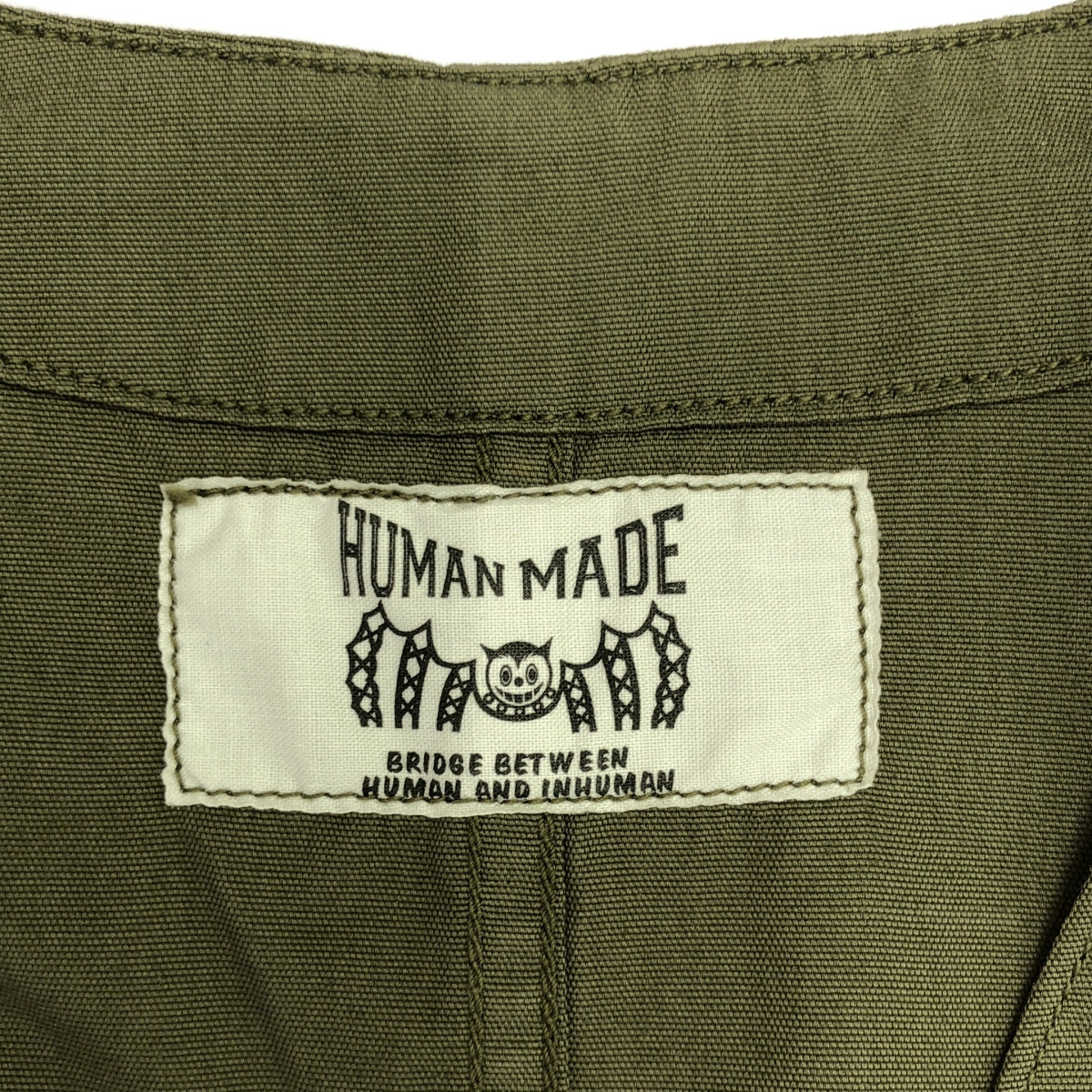 【美品】  HUMAN MADE / ヒューマンメイド | C-1 ポケット ミリタリー ベスト | S | カーキ | メンズ