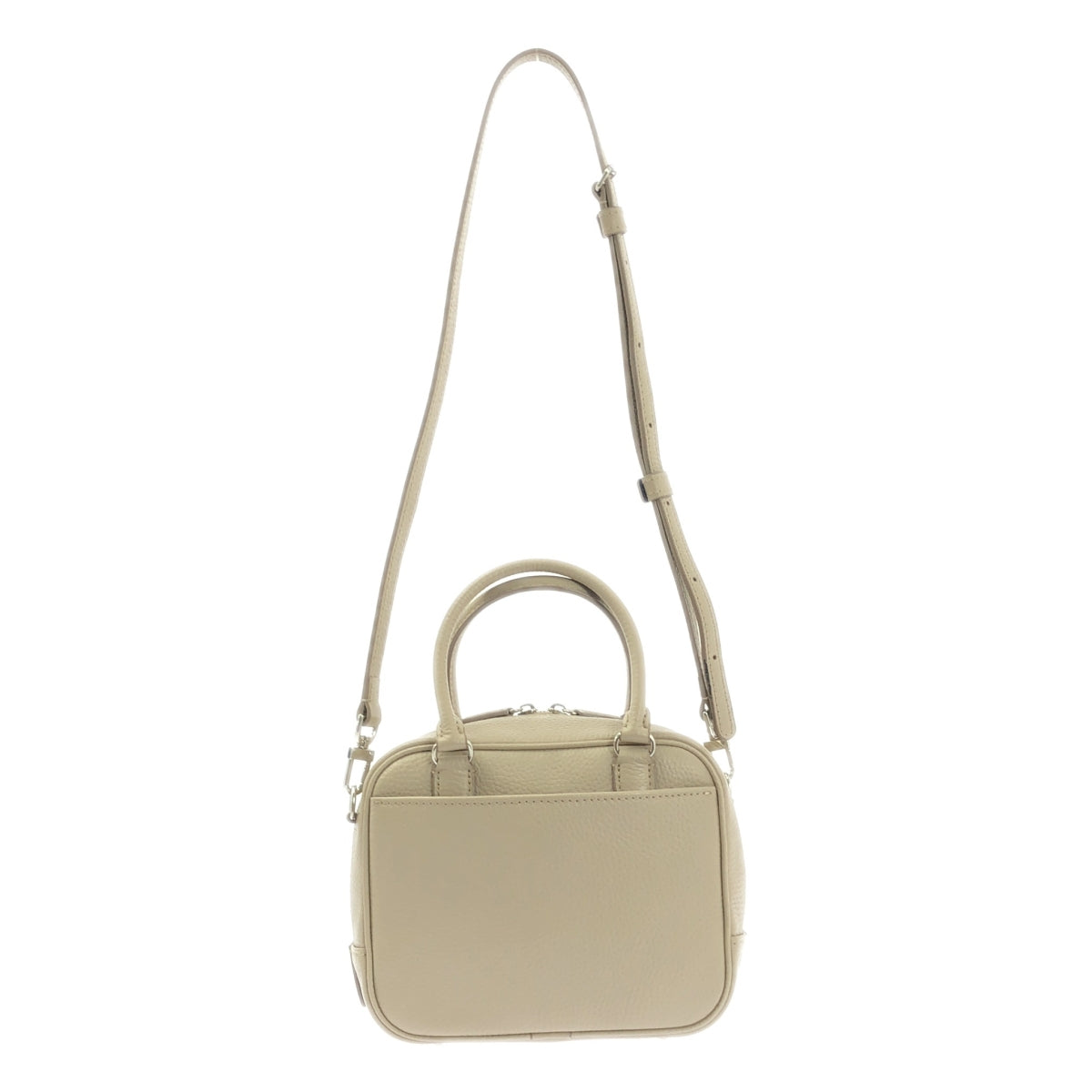 [狀況極佳] MASUDA KOU KOU MINI 兩用手提包 | 米色 | 女款