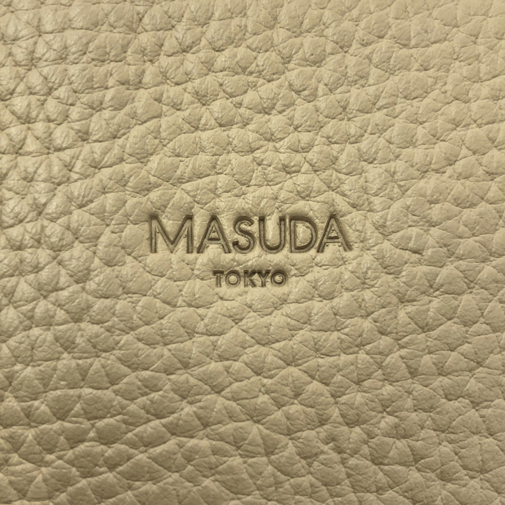 【美品】  MASUDA / マスダ | KOU KOU MINI 2way ハンドバッグ | ベージュ | レディース
