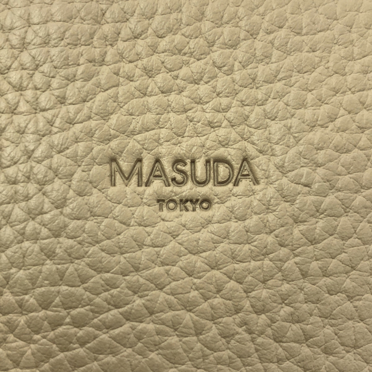 [狀況極佳] MASUDA KOU KOU MINI 兩用手提包 | 米色 | 女款