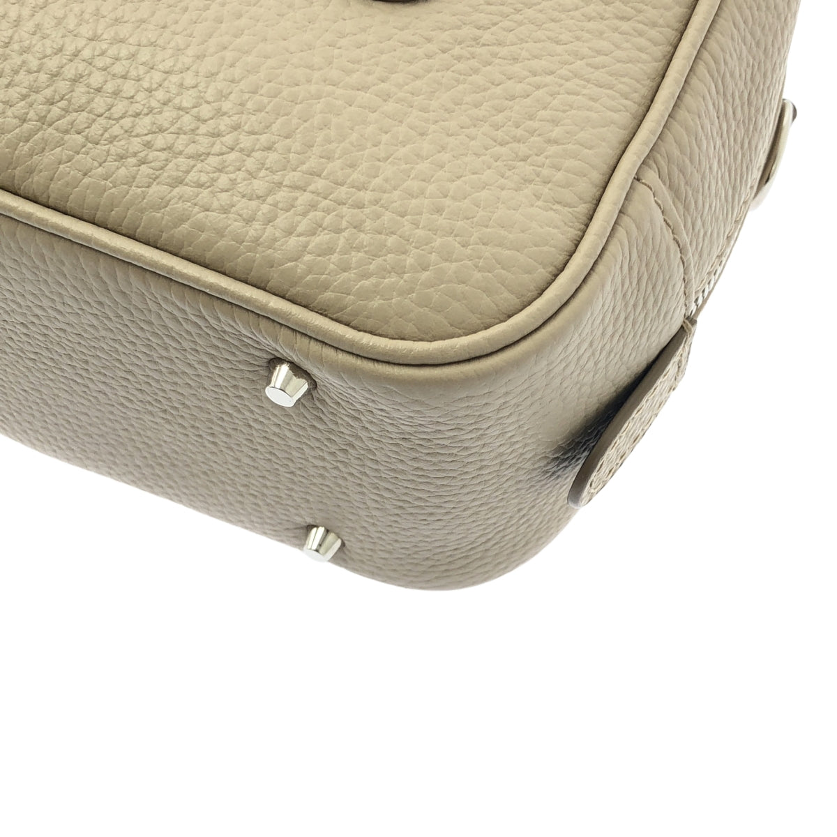 [狀況極佳] MASUDA KOU KOU MINI 兩用手提包 | 米色 | 女款