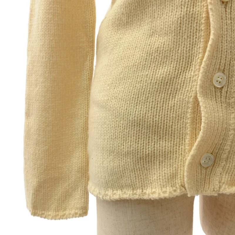 COMME des GARCONS / コムデギャルソン | 2014AW | ウール 編み込み ニット カーディガン | S | レディース