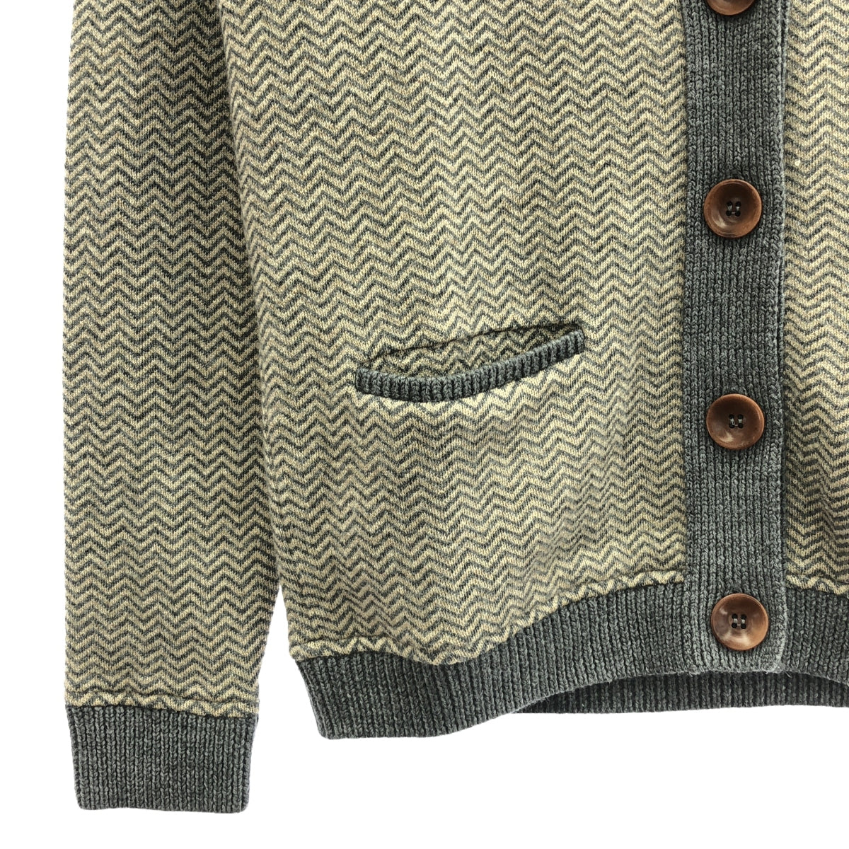 steven alan / steven alan | 羊毛V領針織開襟衫 | S | 灰色 | 女款