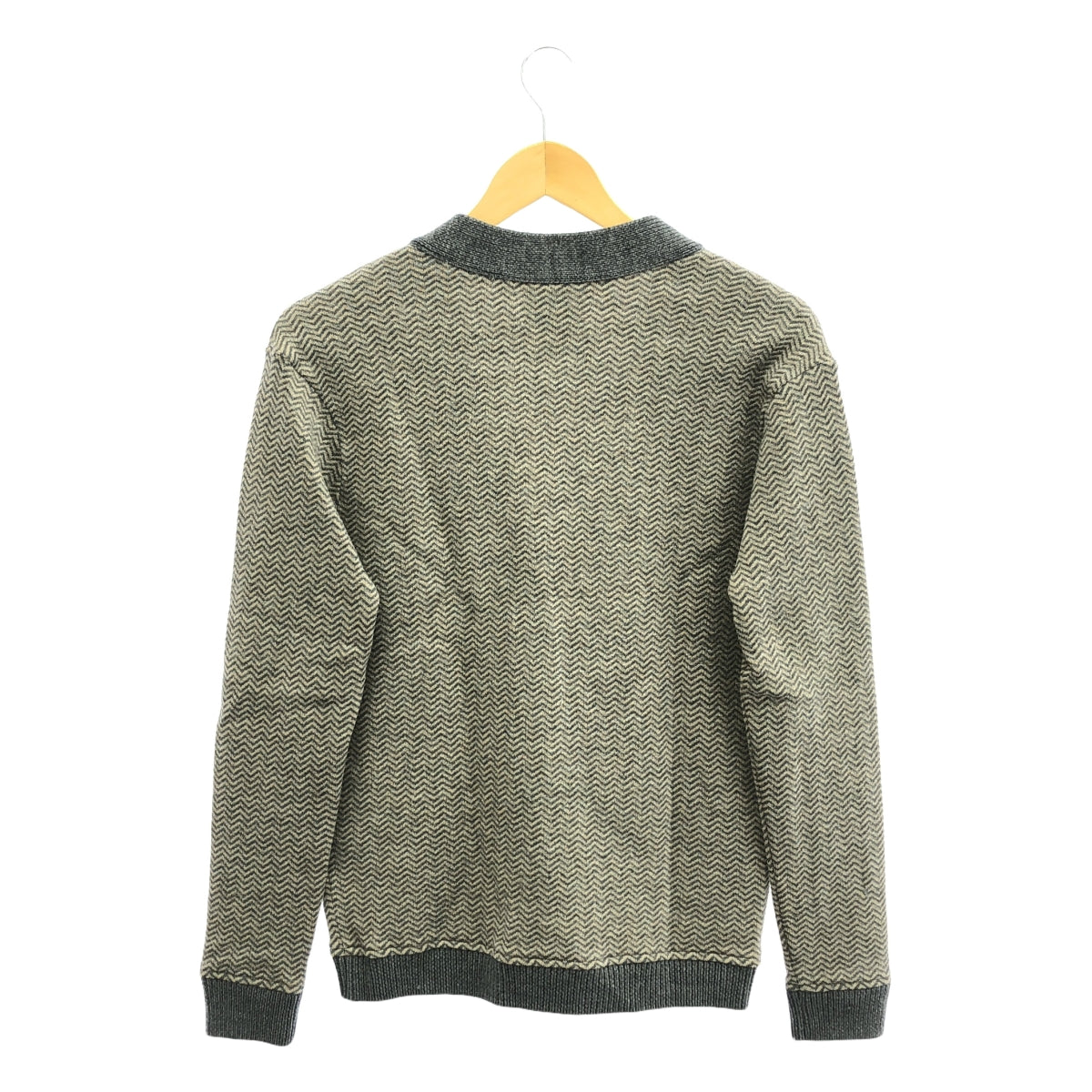 steven alan / スティーブンアラン | ウール Vネック ニット カーディガン | S | グレー系 | レディース