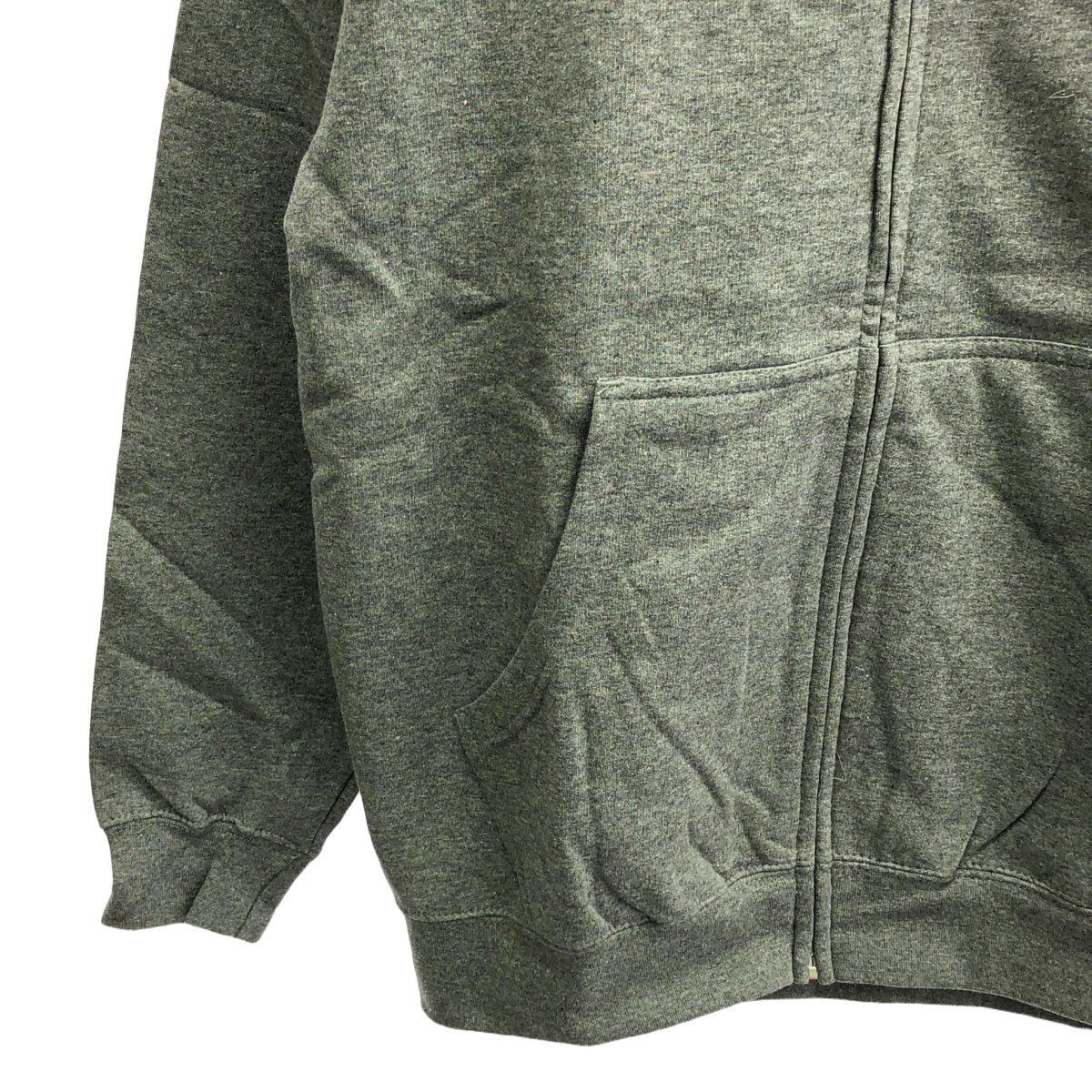 【美品】  ANTI SOCIAL SOCIAL CLUB / アンチソーシャルソーシャルクラブ | スウェット ジップパーカー | M | グレー | メンズ