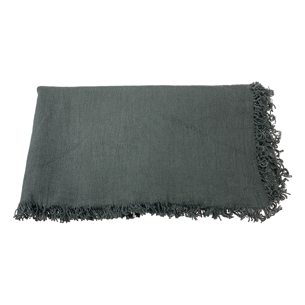 ASAUCE MELER / アソース メレ | リネン フリンジ ストール |