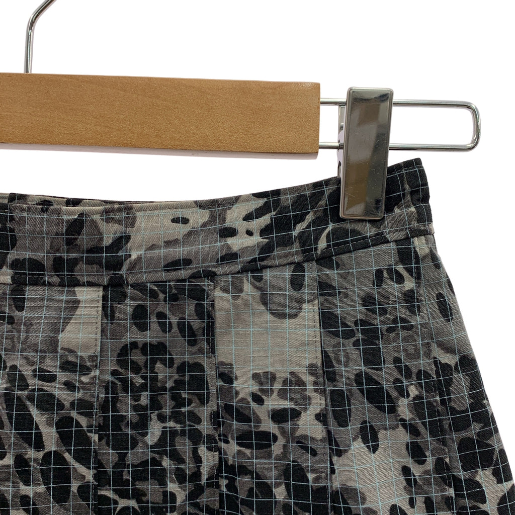 UNDER COVER / Undercover | x WTAPS / 2000 with UPARMORED COUNCIL / 全身豹紋後拉鍊半身裙 | 小碼 | 女款